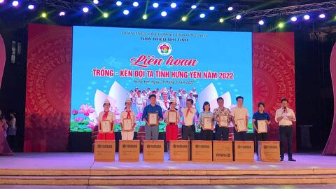 Trường Tiểu học Trung Nghĩa tham dự Liên hoan Trống kèn Đội ta tỉnh Hưng Yên năm 2022
