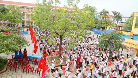 Trường Tiểu học Trung Nghĩa tổ chức Lễ tổng kết năm học 2021-2022